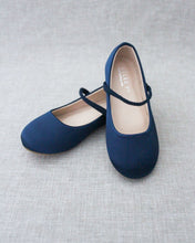Load image into Gallery viewer, Satin Mary Jane Flats