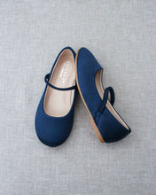 Load image into Gallery viewer, Satin Mary Jane Flats