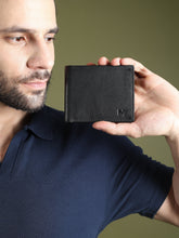 Load image into Gallery viewer, Black Minimal Contrast Wallet