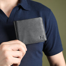 Load image into Gallery viewer, Black Minimal Contrast Wallet