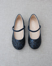 Load image into Gallery viewer, Rock Glitter Mary Jane Ballet Flats