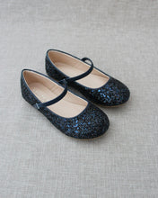Load image into Gallery viewer, Rock Glitter Mary Jane Ballet Flats