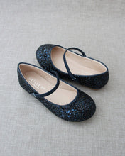 Load image into Gallery viewer, Rock Glitter Mary Jane Ballet Flats