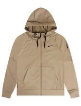 Load image into Gallery viewer, Nike Mens Therma Full Zip Fitness Top - Khaki
