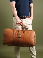 Load image into Gallery viewer, Port Blair Leather Duffle Travel Bag