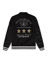 Load image into Gallery viewer, Jordan Craig Kids Carpe Diem Varsity Jacket - Black