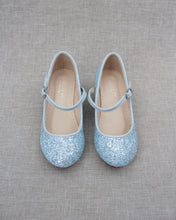 Load image into Gallery viewer, Rock Glitter Mary Jane with Glitter Heels for Girls