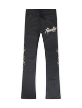 Load image into Gallery viewer, Jordan Craig Paradise Tour Fleece Stacked Joggers - Charcoal