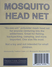 Load image into Gallery viewer, Mosquito Head Net