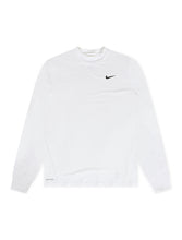 Load image into Gallery viewer, Nike Womens Pro Intertwist Long Sleeve - White/Black
