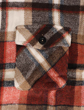 Load image into Gallery viewer, Silent Chapters Motive Flannel - Orange Multi