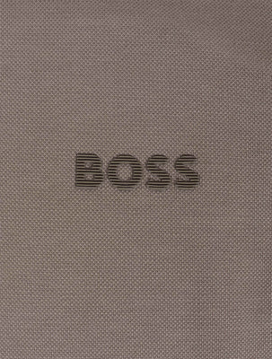 Boss Green Soody MIrror Hoodie - Coffee