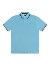 Load image into Gallery viewer, Eden Park Decalage Polo - Blue