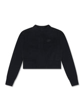 Load image into Gallery viewer, Nike Womens Sportswear Tech Cropped Top - Black
