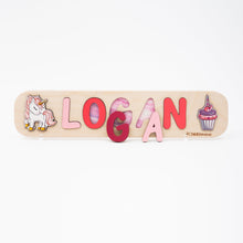 Load image into Gallery viewer, Unicorn Name Puzzle