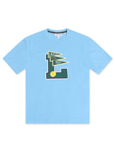 Load image into Gallery viewer, Lacoste Regular Fit Pennants Tee - Light Blue