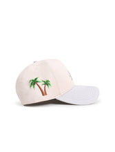 Load image into Gallery viewer, Reference Mens Paradise LA Hat - Cream/Silver