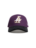 Reference Mens Paradise LA Corduroy Brim Hat - Purple/Black