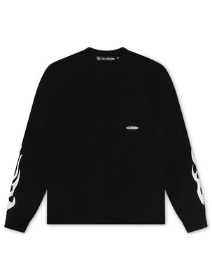 Gala Vandal Layer Long Sleeve - Black/Turquoise