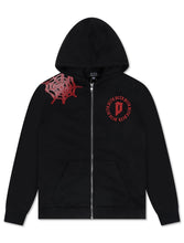 Load image into Gallery viewer, Politics Spider Web 301 Hoodie - Black