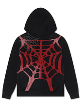 Load image into Gallery viewer, Politics Spider Web 301 Hoodie - Black