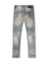 Load image into Gallery viewer, Damati  Slim Fit Stretch Jeans - Blue Vintage Wash