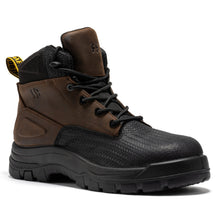 Load image into Gallery viewer, ROCKROOSTER Marfa Brown 6 Inch Waterproof Composite Toe Leather Work Boots CP210