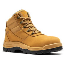 Load image into Gallery viewer, ROCKROOSTER Avalon Black 6 Inch Zip-sided Composite toe Leather Work Boots CP213BK
