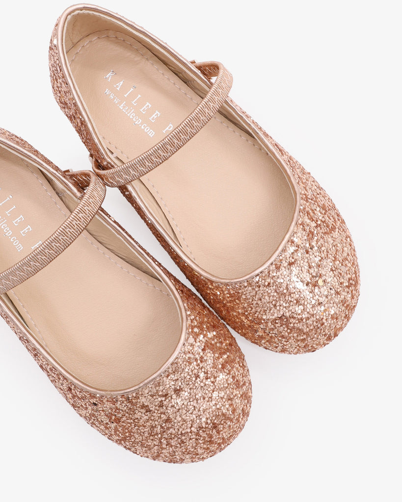 Rock Glitter Mary Jane Ballet Flats