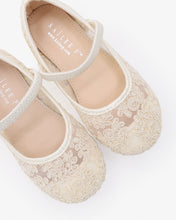 Load image into Gallery viewer, Crochet Lace Mary Jane Flats