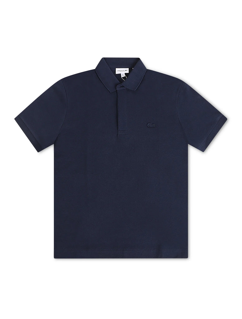 Lacoste Regular Fit Paris Stretch Polo - Navy