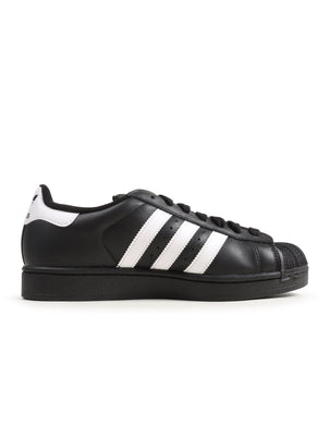 Adidas Mens Superstar II - Black/White