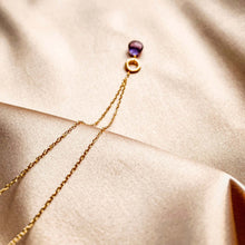 Load image into Gallery viewer, Aquamarine Quartz Mini Layering Necklace