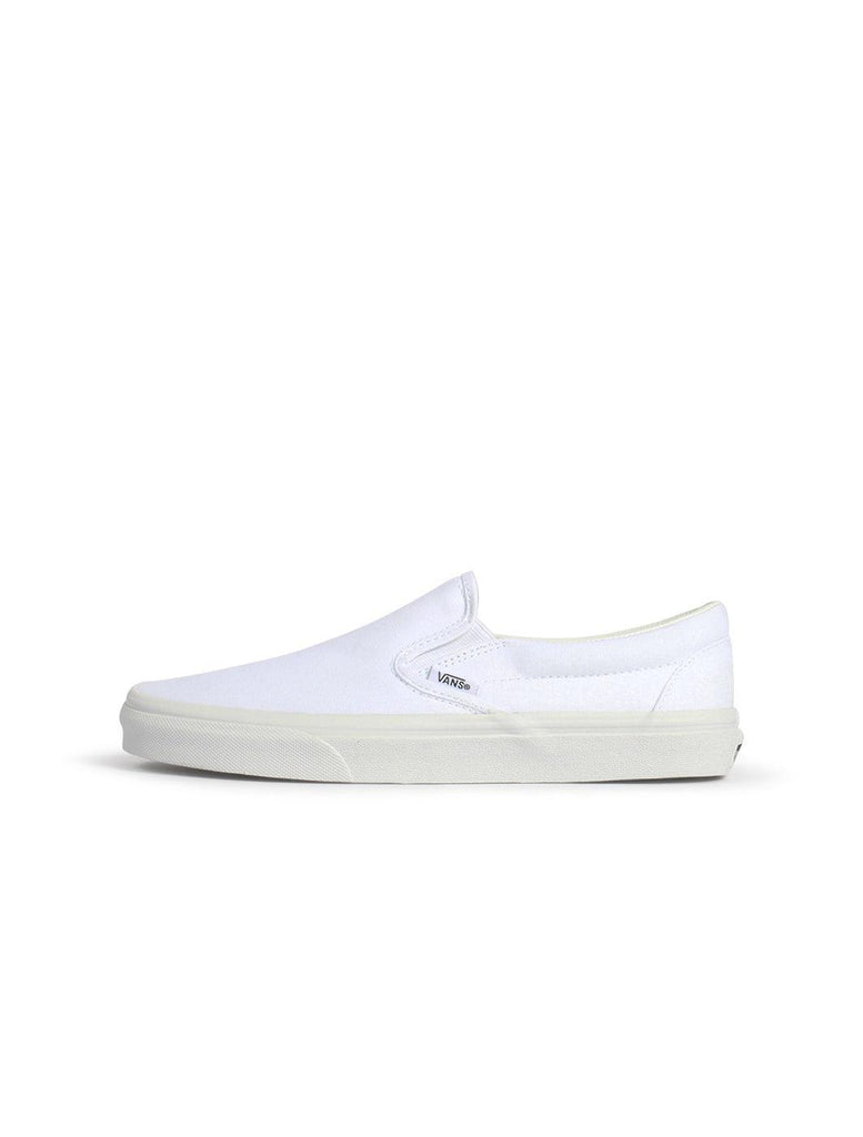 Vans Big Kids Classic Slip On - True White