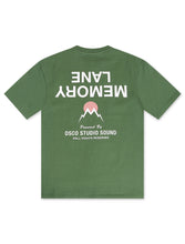 Load image into Gallery viewer, Memory Lane Core Flip Tee - Moss