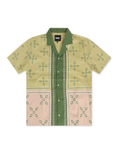 Load image into Gallery viewer, Memory Lane Patch Work Button Up Shirt - Khaki