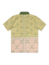 Load image into Gallery viewer, Memory Lane Patch Work Button Up Shirt - Khaki