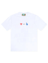 Load image into Gallery viewer, Red Letters Not LA Lovers Tee - White
