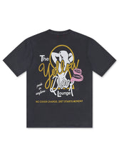 Load image into Gallery viewer, Diet Starts Monday Yellow Door Tee - Vintage Black