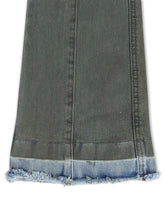 Load image into Gallery viewer, Vicious Denim Cargo Stacked Jeans - Olive