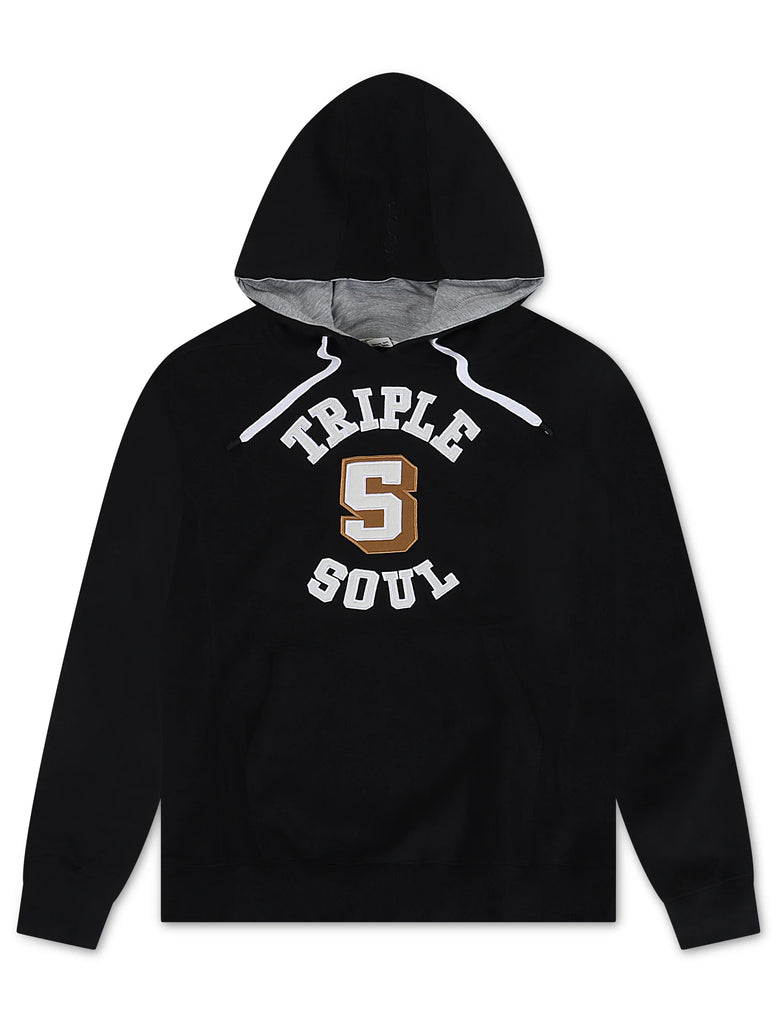 Triple 5 Mens UNY Long Sleeve Hoodie - Washed Black