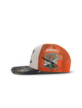 Load image into Gallery viewer, GasNYC Gas Season Trucker Hat -Cream/Orange