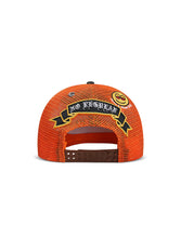 Load image into Gallery viewer, GasNYC Gas Season Trucker Hat -Cream/Orange