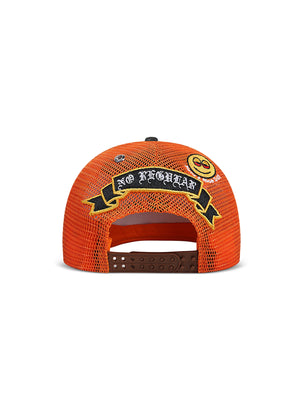 GasNYC Gas Season Trucker Hat -Cream/Orange
