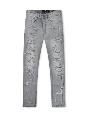 Jordan Craig Mens Vintage Washes Ross Fit  - Light Grey