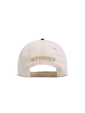 Load image into Gallery viewer, Reference Mens Paradise LA Hat - Cream/Purple