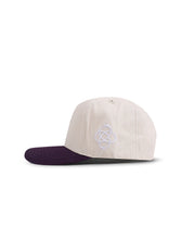 Load image into Gallery viewer, Reference Mens Paradise LA Hat - Cream/Purple