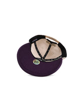 Load image into Gallery viewer, Reference Mens Paradise LA Hat - Cream/Purple