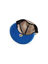 Load image into Gallery viewer, Reference Mens Paradise LA Corduroy Hat - Cream/Blue/Yellow