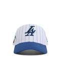 Reference Mens Paradise LA Pinstripe Hat - White/Blue